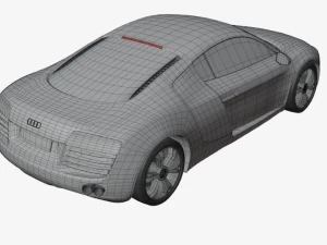 CAR Audi R8 3D Model