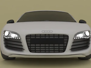 CAR Audi R8 3D Model