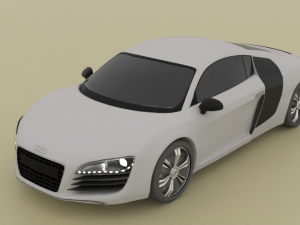 CAR Audi R8 3D Modell
