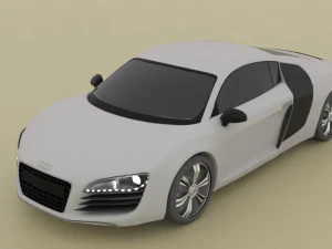 CAR Audi R8 3D Model