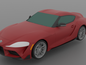 Toyota Supra 2019 3D Модель