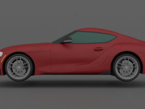 Toyota Supra 2019 3D Модель
