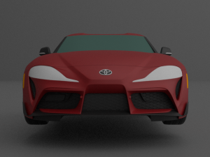 Toyota Supra 2019 3D Модель