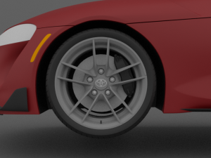 Toyota Supra 2019 3D Модель