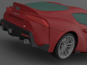 Toyota Supra 2019 3D Модель