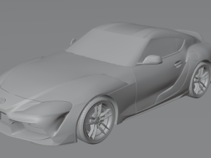 Toyota Supra 2019 3D Модель