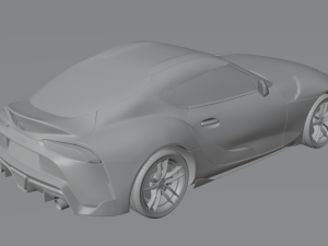 Toyota Supra 2019 3D Модель