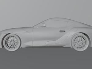 Toyota Supra 2019 3D Модель