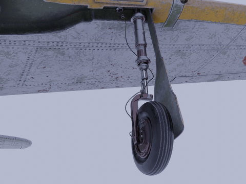 Kawasaki Ki-61 3D 모델