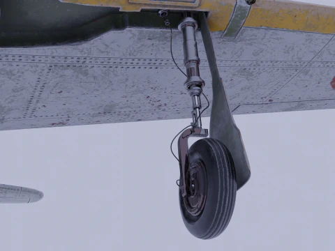 Kawasaki Ki-61 3D Model
