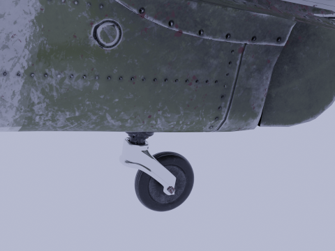 Kawasaki Ki-61 3D 모델