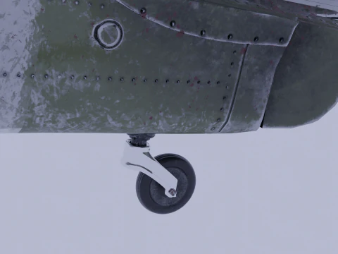 Kawasaki Ki-61 3D Model
