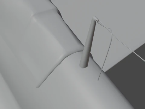 Kawasaki Ki-61 3D Model
