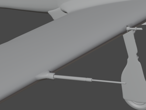 Kawasaki Ki-61 3D 모델