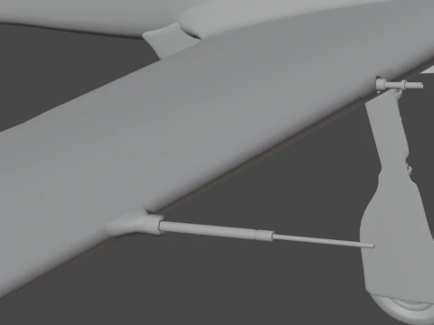 Kawasaki Ki-61 3D Model