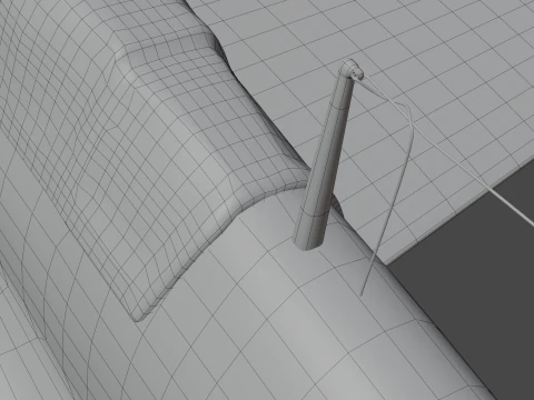 Kawasaki Ki-61 3D Model