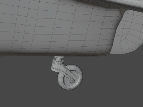Kawasaki Ki-61 3D Model
