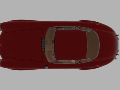Mercedes Benz 300 SL 3D मॉडल