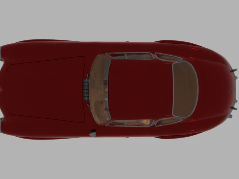Mercedes Benz 300 SL 3D Model