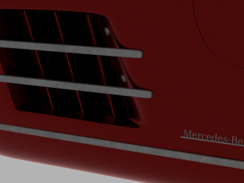 Mercedes Benz 300 SL 3D मॉडल