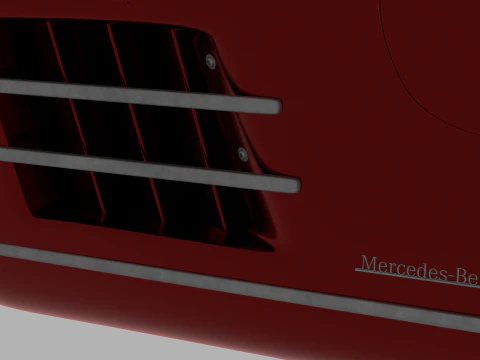 Mercedes Benz 300 SL 3D Model