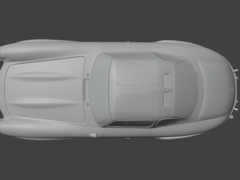 Mercedes Benz 300 SL 3D मॉडल