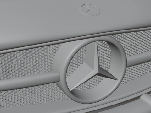 Mercedes Benz 300 SL 3D Model