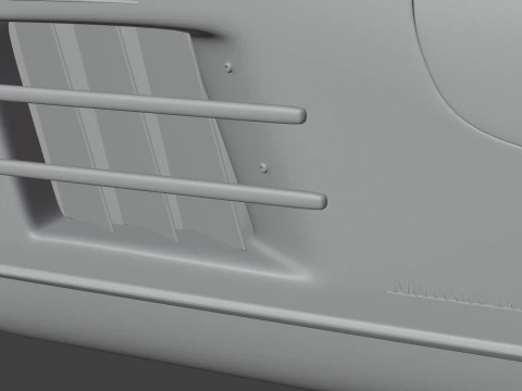 Mercedes Benz 300 SL 3D Model