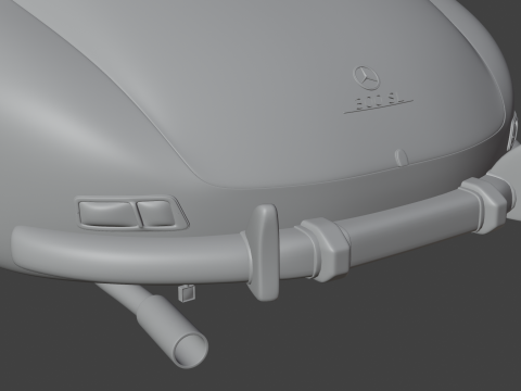 Mercedes Benz 300 SL 3D मॉडल
