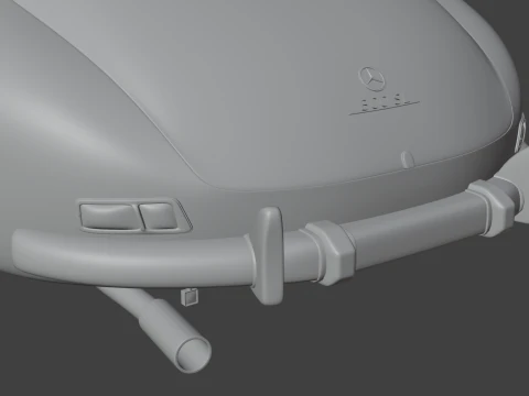 Mercedes Benz 300 SL 3D Model