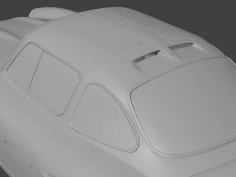 Mercedes Benz 300 SL 3D Model
