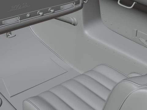 Mercedes Benz 300 SL 3D Model
