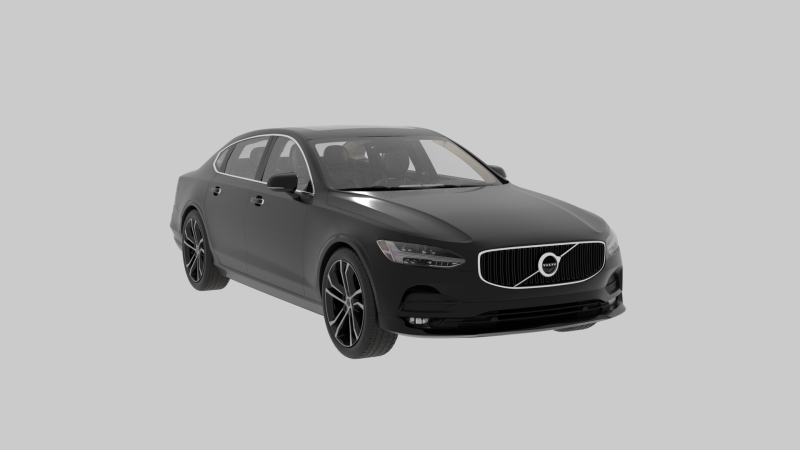 Volvo S90 2017 Modello 3D .c4d .max .obj .3ds .fbx .stl .blend