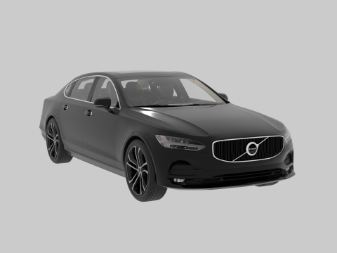 Volvo S90 2017 3D Model