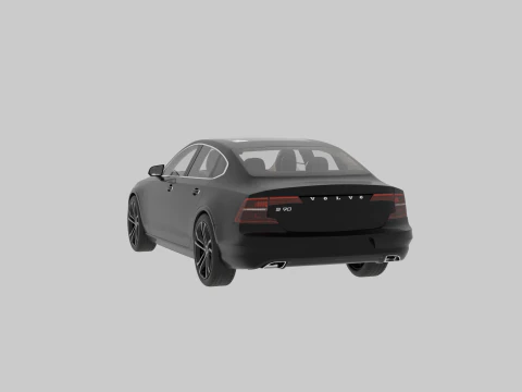 Volvo S90 2017 3D Model