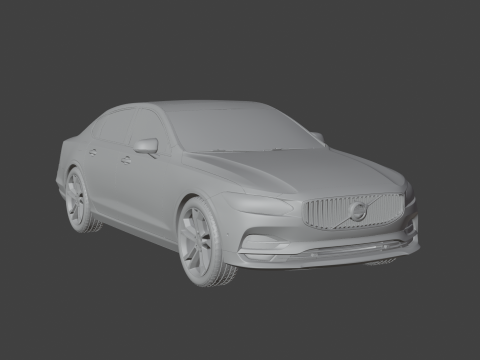 Volvo S90 2017 Modello 3D
