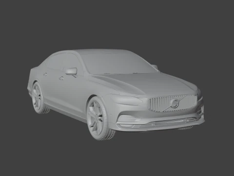 Volvo S90 2017 3D Model