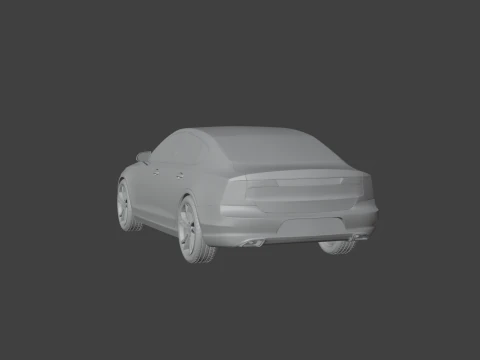 Volvo S90 2017 3D Model