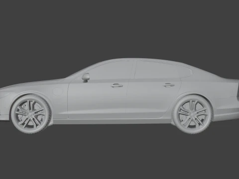 Volvo S90 2017 3D Model