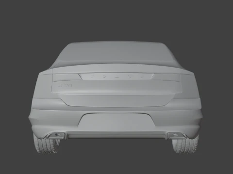 Volvo S90 2017 3D Model