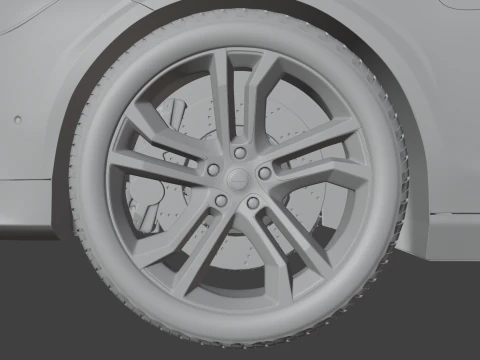 Volvo S90 2017 3D Model