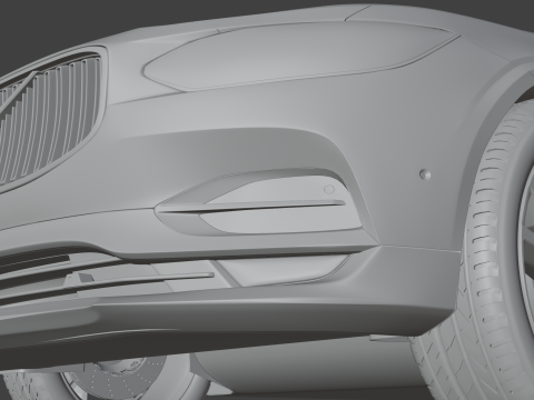 Volvo S90 2017 Modello 3D