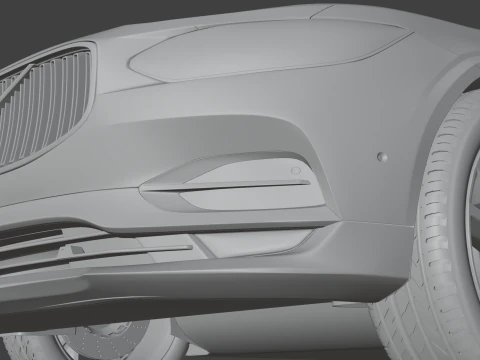 Volvo S90 2017 3D Model