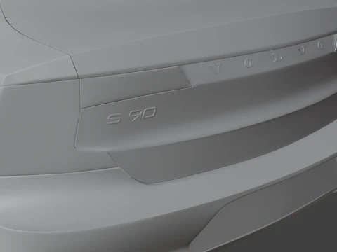 Volvo S90 2017 3D Model