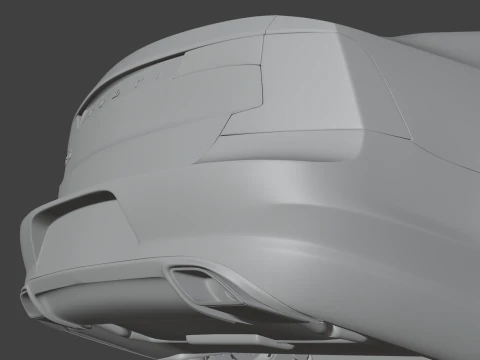 Volvo S90 2017 3D Model