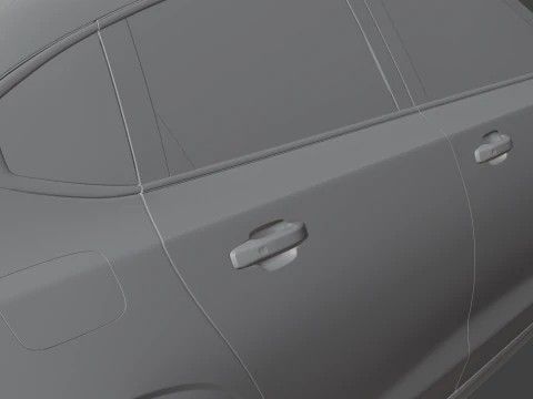 Volvo S90 2017 3D Model