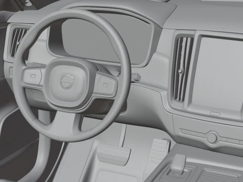 Volvo S90 2017 3D Model
