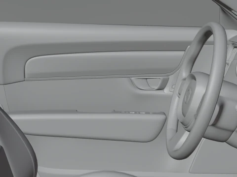 Volvo S90 2017 3D Model