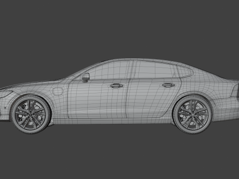 Volvo S90 2017 Modello 3D
