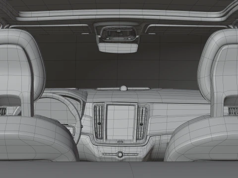 Volvo S90 2017 3D Model
